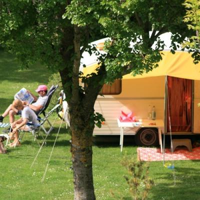 Caravane Camping La Cascade Lozere